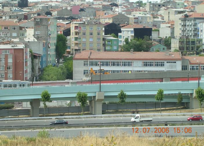 Otogar-Esenler Metro Viyadüğü Yıkımı